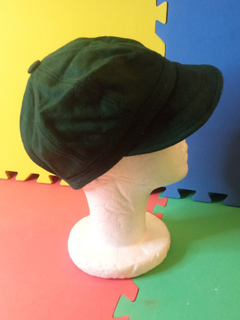 VTG Newsboy cabbie cap / hat - MADE IN USA